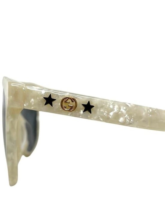 Gucci Sunglasses Shell White Black main image 7